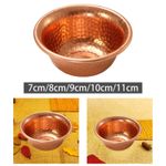 Durable Buddhist Offering Bowl Copper Holy Water Decorative Cup Tabletop Altar