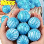 6pcs Laundry Pet Hair Remover Balls Reusable Lint Catchers Lint Catcher - NEW