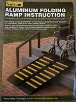 Foldable Aluminium Wheelchair Ramp
