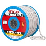 Woodburner Stove Rope Seal - Heat Fire Rope - 6mm to 25mm (Price per 1 Metre)