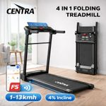 Centra Folding Treadmill for Home Incline Running Machine Walking Pad Bluetooth