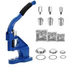 Dyna-Living Hand Press Grommet Machine Kit Eyelet Punch Kit Hole Punch Tool Grom