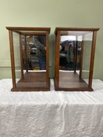 Vintage Wood and Acrylic Display Case Cabinet Shop Display x1.           #7913/4