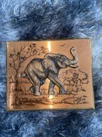 Rare Unique Vintage 3D Copperware Featuring An Elephant (Copperama South Africa)