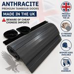 Tambour Door ( Roller Door ) Campervan Motorhome Quality ANTHRACITE finish