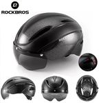 ROCKBOS Bike Helmet EPS Breathable Cycling Helmet Unisex Goggles Helmet & Light