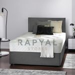 DIVAN BED ORTHOPAEDIC SET WITH MATTRESS AND HEADBOARD 3FT 4FT6 Double 5FT King