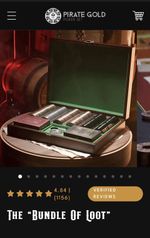 Pirate Gold Bundle Of Loot Luxury Poker Set