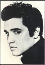 Modern Pop Star Postcard: ELVIS PRESLEY (Anabas, AP141). Free UK p&p