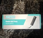 PUMTECK AP1-P Electric Pump Digital Gauge Needle Valve Black w/ Air Hose