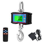 Digital Crane Scale 1000KG/2200LBS Industrial Heavy-Duty Hanging Scale w/ Remote