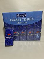 30 Floralys Ultra Soft Pocket Tissues 30 Packs Of 10 x 4 Ply Sheets