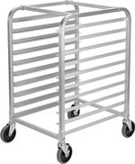 Commercial Aluminium Bakery Tray Rack Trolley Heavy Duty Catering Cooling Pan UK
