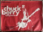 CHUCK BERRY WITH THE FLYING SAUCERS ORIGINAL CONCERT POSTER
