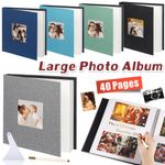 Large Self Adhesive Photo Album Hold Various Sized Photo Ideal Memory XMAS Gift