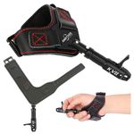 Hunting Compound Bow Release Wrist Strap 360° Adjustable Trigger Caliper Target