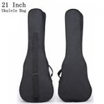 21 Inch Black Ukulele Guitar Gig Bag Soft Carrying Case Single Shoulder Backpack
