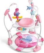 LADIDA Baby Jumperoo Bouncer Rocker Music Toys 360° Rotatable Seat  Mermaid 2501