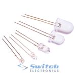 Ultra Bright 1.8mm 3mm 5mm 8mm 10mm LED Diodes Clear Lens Constant Flashing
