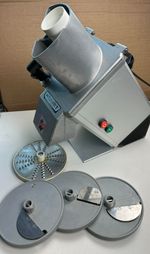 Hobart VPU Vegetable Cutter + 3 Discs Hallde Sweden + Grater –Working – Catering