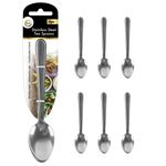 6pc Stainless Steel Tea Spoons Premium Quality Fast Dispatch