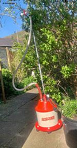 Propress Canister/Cylinder Corded Portable Steam Cleaner, Hose & Extension Wand