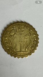 UK BRITISH TRADE TOKEN JETON DUCAT ZECCHINO DOGE ST LAWRENCE  IN AFRICA