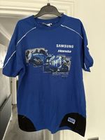 Samsung Honda British Superbike Team Blue Short Sleeve Shirt. Size M