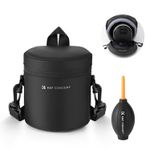 K&F CONCEPT Lens Pouch Bag Case for Nikon Canon Sony DSLR Camera Lens Waterproof
