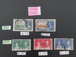 Hong Kong King George VI/V Stamps. Coronation & Silver Jubilee 1935 & 1937