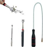 3 Pack Telescopic Magnetic Pickup Tools Set, Small to Large