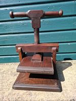 Antique Wooden Book Press