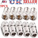 5pcs PL259 UHF Plug Male Clamp Type Compression For 50-7D-FB RG213 RG8X LMR400