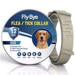 Dogs Flea & Tick Collar One Size Small Large Adjustable 12 Months Protection
