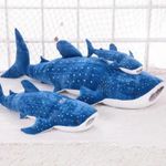 Large Whale Shark Body Pillow Plush Toy Long Stuffed Doll Sofa Bed Cushion Decor