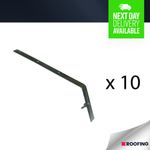 10x FloPlast - RAFTER BRACKET TOP FIX FOR USE WITH THE 112mm RAINWATER SYSTEM