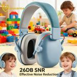 Kids Noise Cancelling Ear Defenders Headphones Autism Sensory Ear Protection UK
