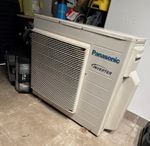 Panasonic Inverter Ductless Mini Split AC Indoor+Outdoor R410A 230V CS-E15NKEW