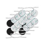 16 ROUND TENS ELECTRODE PADS Reusable for Tens Machines