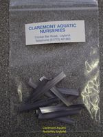 10 x Lead weights suitable for bunching & weighing down oxygenating pond plants.