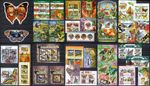 BUTTERFLIES - 65 sheets (2015) MNH Collection [4] FREE SHIPPING #CNA242