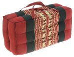 Foldable Yoga Block Bolster with Strap - Kapok Filled - Meditation Pilates Mat