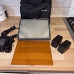 Aputure Amaran HR672S Daylight LED Panel Video Light & 2x Batteries