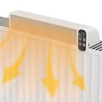 Valiant Radiator Fan – Triple Fan Heat Boosting, Quiet, Rechargeable, Magnetic