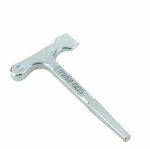 T Key Square Drive 125mm ScrewHead For most Budget Locks Doors Horseboxes Buses