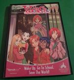 W.I.T.C.H. Jetix Cartoon Framed Print Ad 2004 8.5x11 