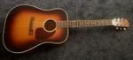 1960s Levin lm26 Goliath Dreadnought Acoustic Guitar made in Sweden + case 