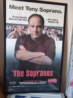 Framed Sopranos Poster