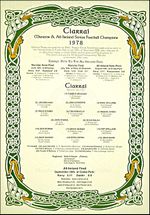Kerry All-Ireland Senior Football Champions 1978: GAA Print