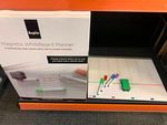 Keplin Magnetic Whiteboard Planner with 4 Dry Wipe Pens & Eraser
